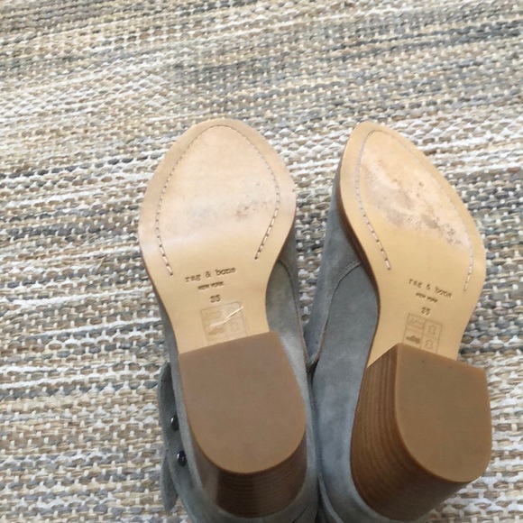 Rag & Bone Harley BOOT Suede ankle bootie US5 - Picture 5 of 8